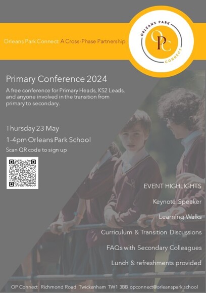 Primary Conference Flyer May 2024