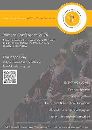 Primary Conference Flyer May 2024