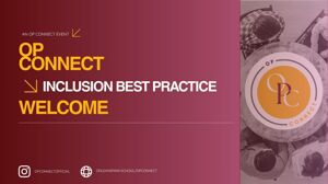 Inclusion Event Welcome Slide