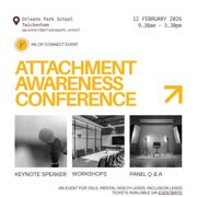 Attachment Awareness Conference 2026 Flyer